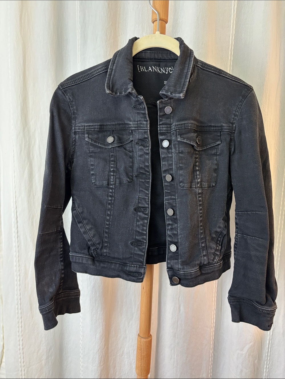 S BLANKNYC Black Denim Jacket